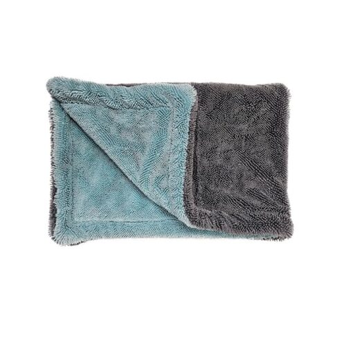 Swiss Gold Microfiber Cloth for Car - Puremagic 1200 GSM Twisted Loop Super Absorbent Towel 40x60 Cm, Edgeless Design with Plush Pile, Lint Free Cloth for Car Bike Drying & Detailing (Pack of 1)