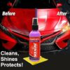SCEALINE Car Liquid Polish Spray 3 in 1 High Protection Quick Car Coating Spray | Clean, Polish, Restore Shine | Water-Proof, Fouling Resistance, Anti-Aging | Spray & Wipe Formula - 110 ml (Pack of 2)
