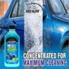 SCEALINE Super Suds Concentrate Car Shampoo with Microfiber Cloth | Removes Tough Stains, Dirt & Grime | Slick Lubricants Help Reduce Swirls & Scratches | Thick Foam Works with Bucket & Foam Cannon